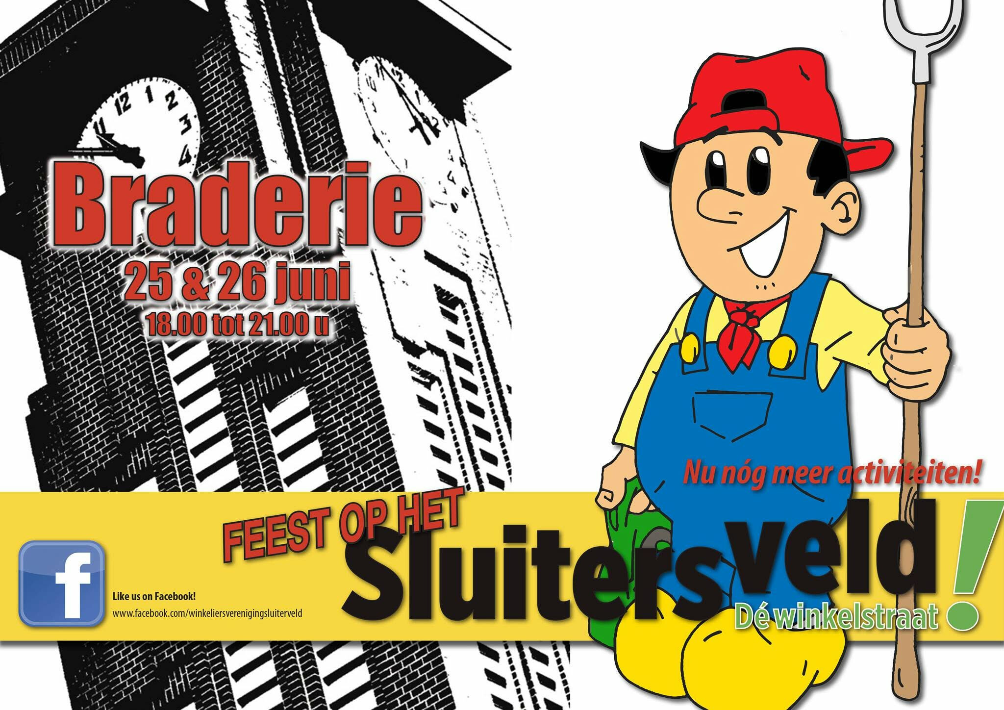 HAR aanwezig op Braderie Sluitersveld 25 en 26 juni